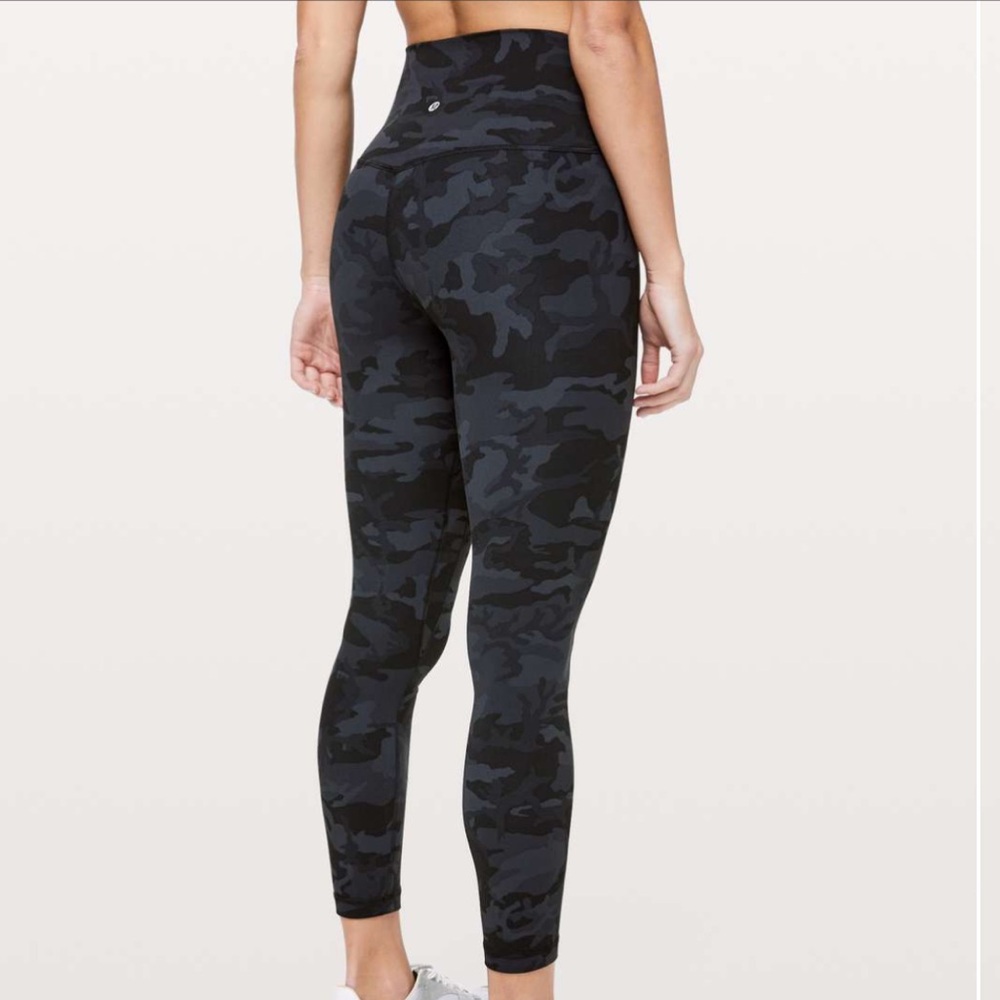 Lululemon Align Pant II 25” Incognito Camp Multi Grey - Picture 2 of 9